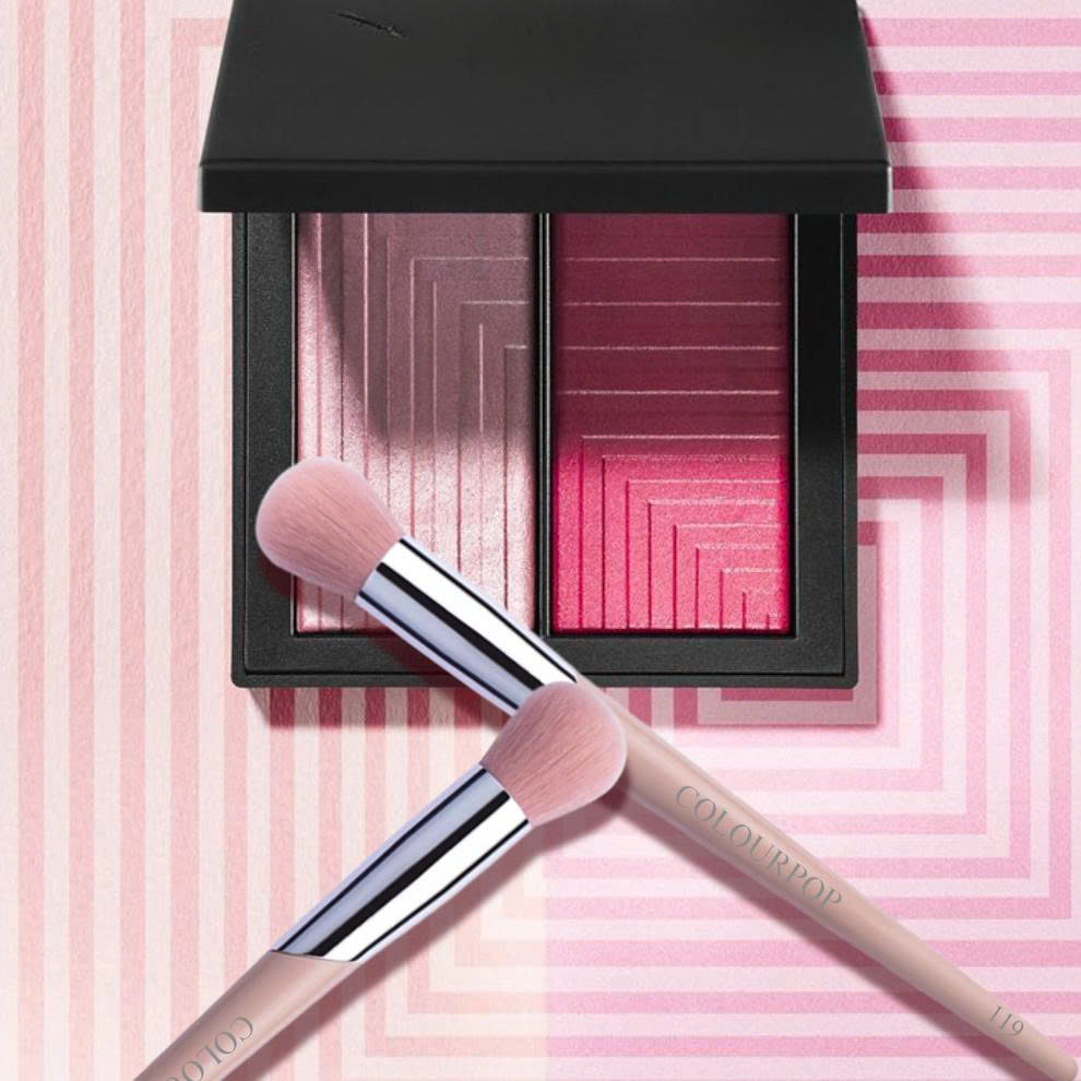Cọ Má Hồng Kem Và Highlight Bắt Sáng COLOURPOP Blush Brush C119